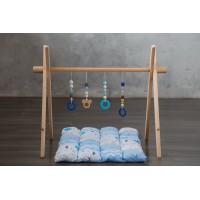 Развивающий коврик BabyGym  - Синий