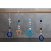 Развивающий коврик BabyGym  - Синий