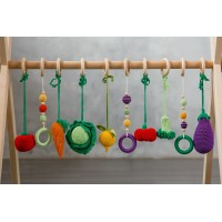 Развивающий коврик BabyGym  - Овощи FULL