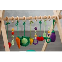 Развивающий коврик BabyGym  - Овощи FULL