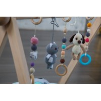 Развивающий коврик BabyGym  - Кот и Пес