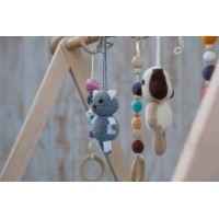 Развивающий коврик BabyGym  - Кот и Пес