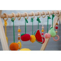 Развивающий коврик BabyGym  - Фрукты  FULL