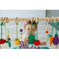 Развивающий коврик BabyGym  - Овощи FULL