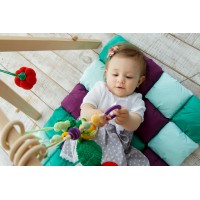Развивающий коврик BabyGym  - Овощи FULL
