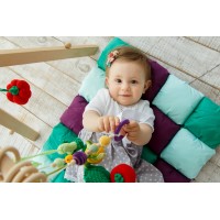 Развивающий коврик BabyGym  - Овощи FULL