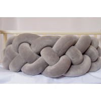 Бортик косичка в детскую кроватку - Wild XL