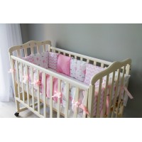 Бортики подушки в детскую кроватку - Princess