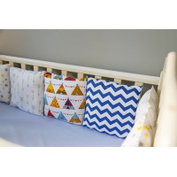 Бортики подушки в детскую кроватку - Teepee