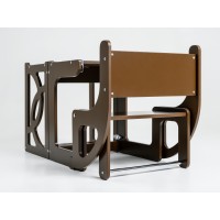 Башня помощника - трансформер - стол + стул Tarwus Coffee Стул Башня Монтессори